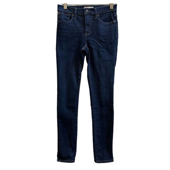 Madewell 9" Mid Rise Skinny Jean Tencel Denim Jean Size 26 Style MA938 - Picture 2 of 8